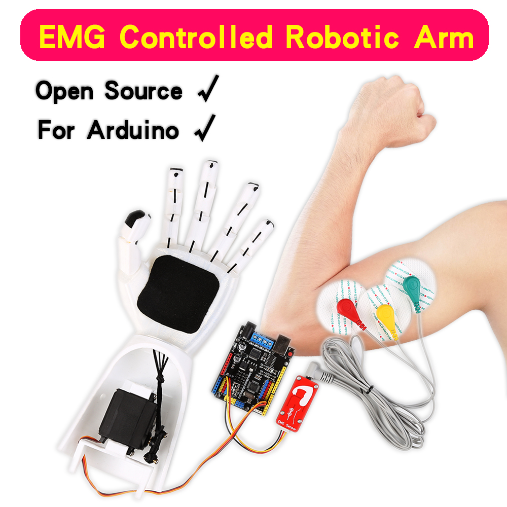 Arduino Robot - Capteur EMG bras robotique capteur de