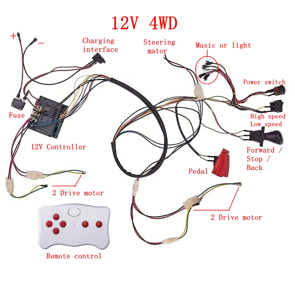 Robot Car Kit - Kit de Fil et Joli Modifiés