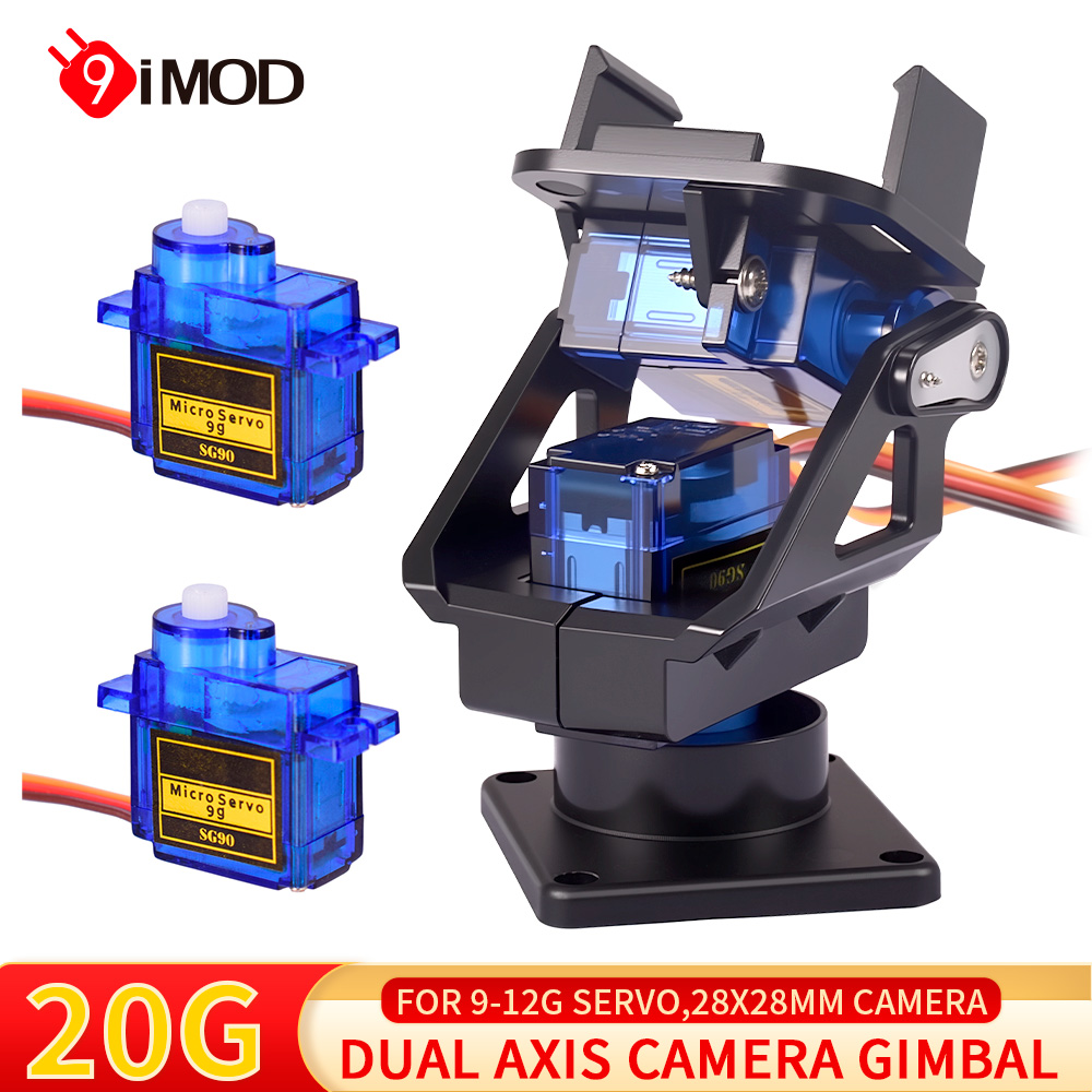 Pan Tilt Bracket - 9IMOD Mini plate-forme de caméra 20G