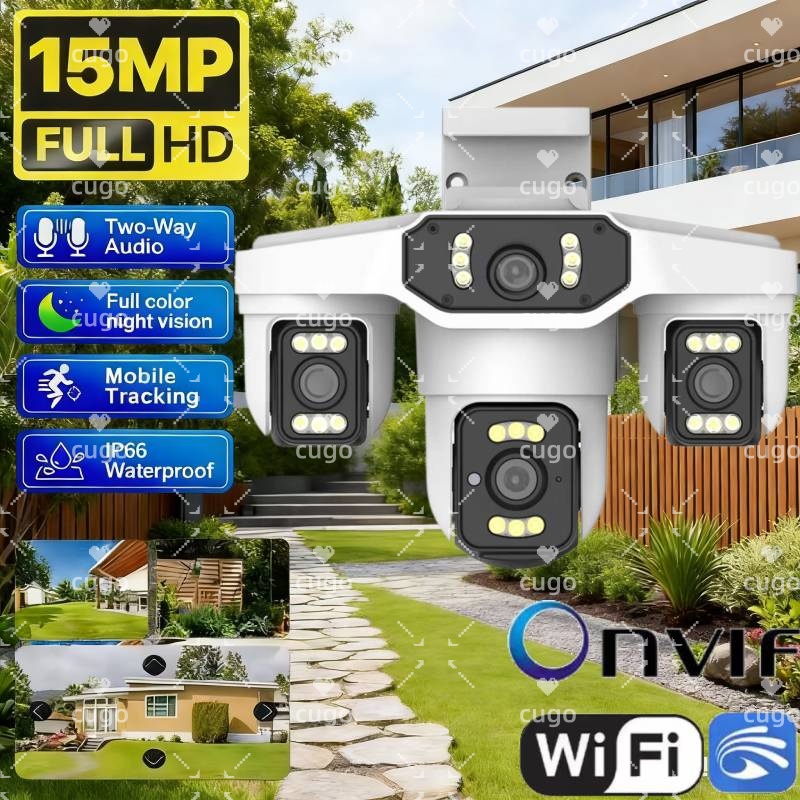 Pan Tilt Bracket - Caméra IP Wifi 15MP 8K à