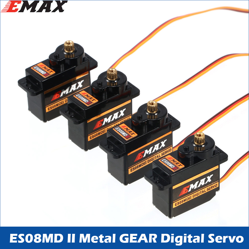 Sg90 Servo - 2/4/10 pièces EMAX ES08MD II Servo