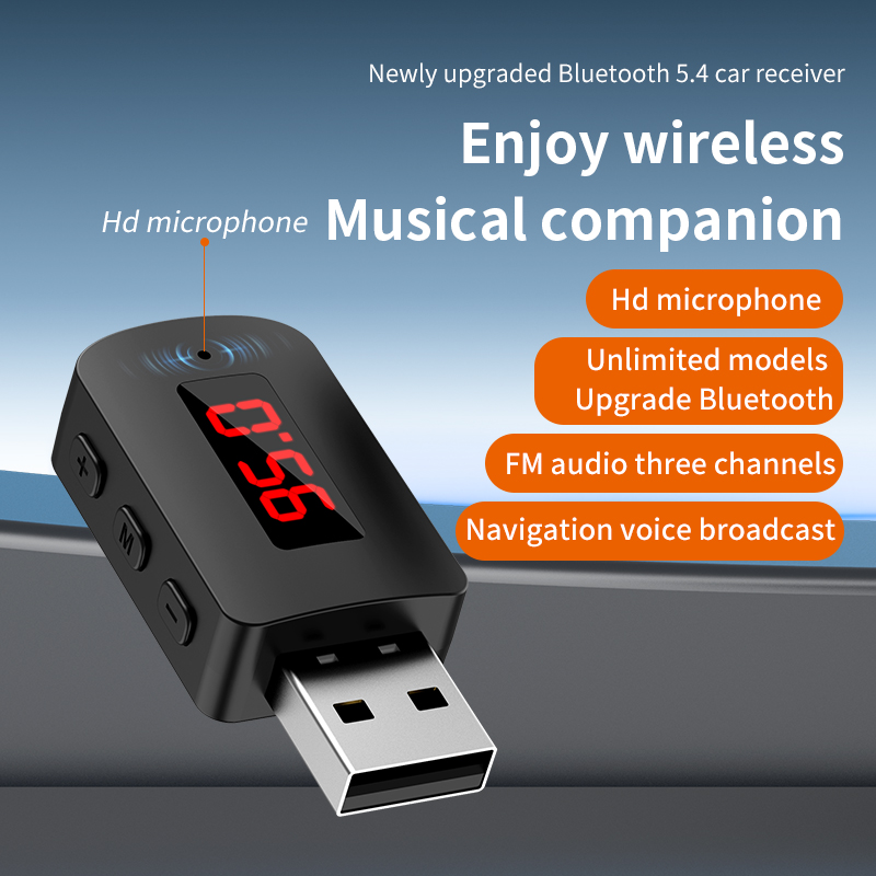 Robot Bluetooth Car - Mini récepteur USB Bluetooth 5.4, avec