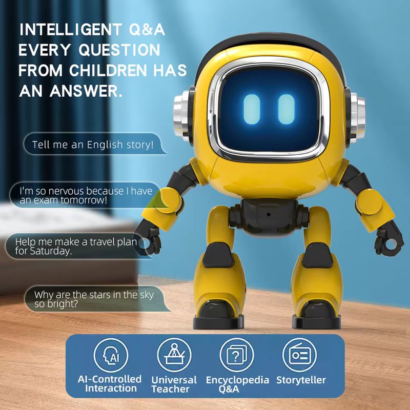 Robot Remote Control - Robot jouet intelligent doté de l’IA,