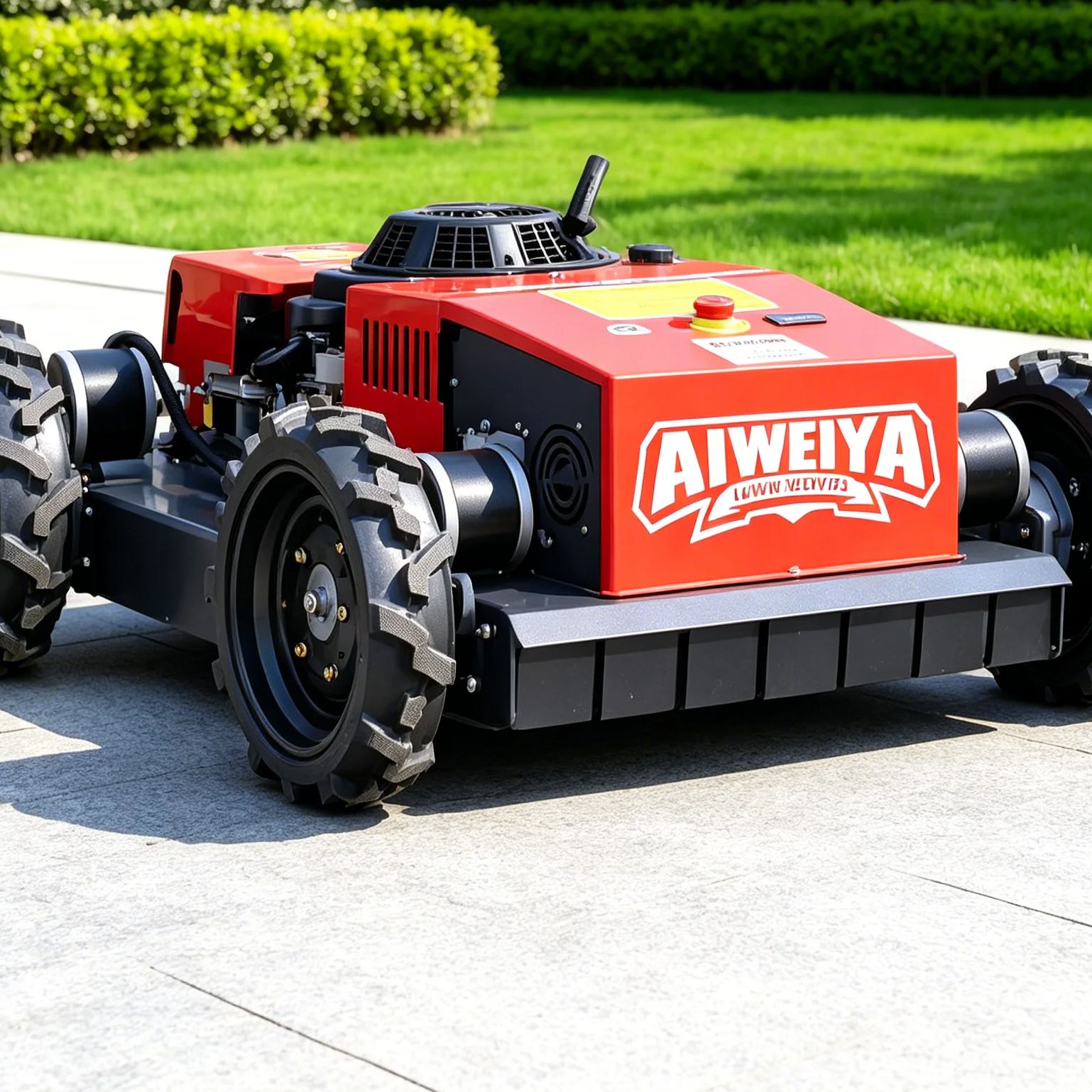 Robot Wheel - Robot tondeuse à gazon personnalisé, quatre