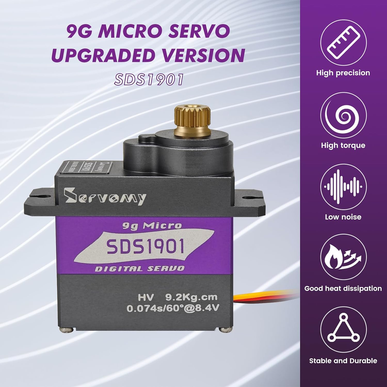 Arduino Robot - SERVOMY-SDS1901 numérique 9G Micro Coreless Servo
