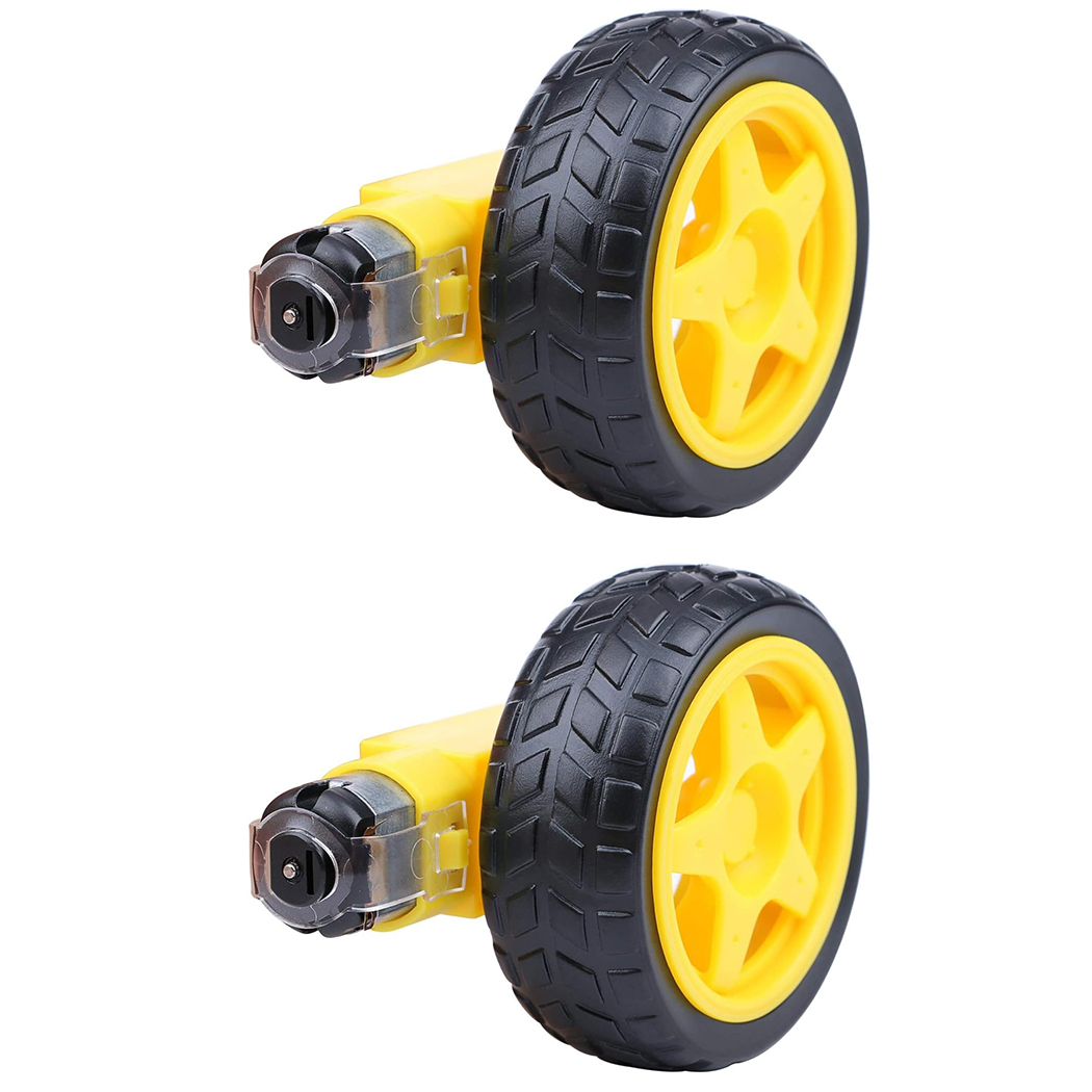 Microbit Robot - Moteur TT 2 pièces avec fils,