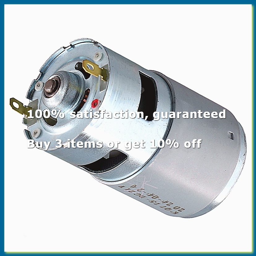 Dc Motor - Moteur à brosse miniature 775 DC