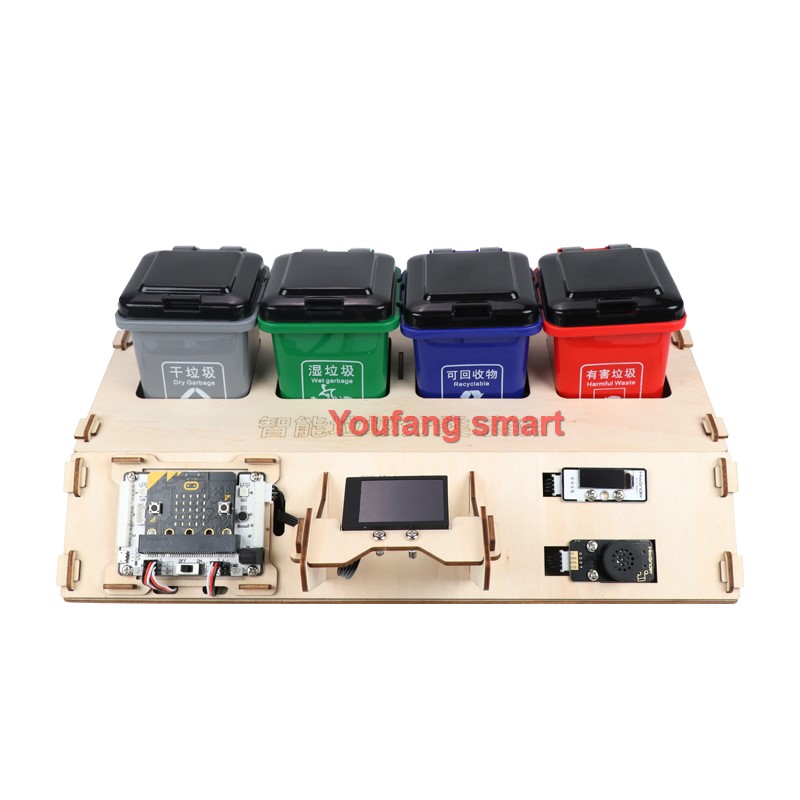 Microbit Robot - Kit de tri des déchets pour