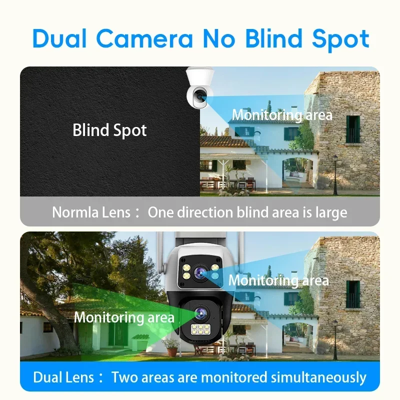 Caméra IP WIFI 8MP 4K PTZ exté - Pan Tilt Bracket avis et prix