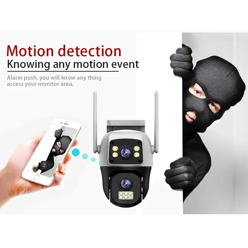 Caméra IP WIFI 8MP 4K PTZ exté - Pan Tilt Bracket avis et prix