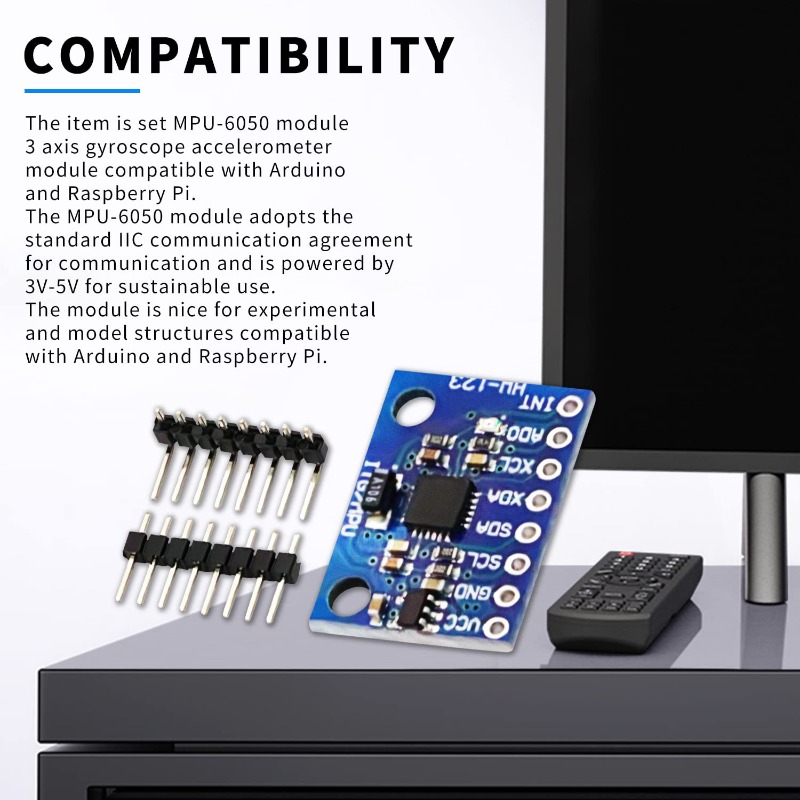 Module gyroscope et accéléromè - Accelerometer Mpu6050 avis et prix