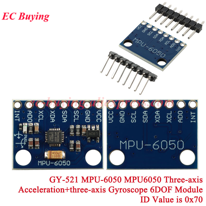 Gyroscope analogique 3 axes GY - Accelerometer Mpu6050 avis et prix