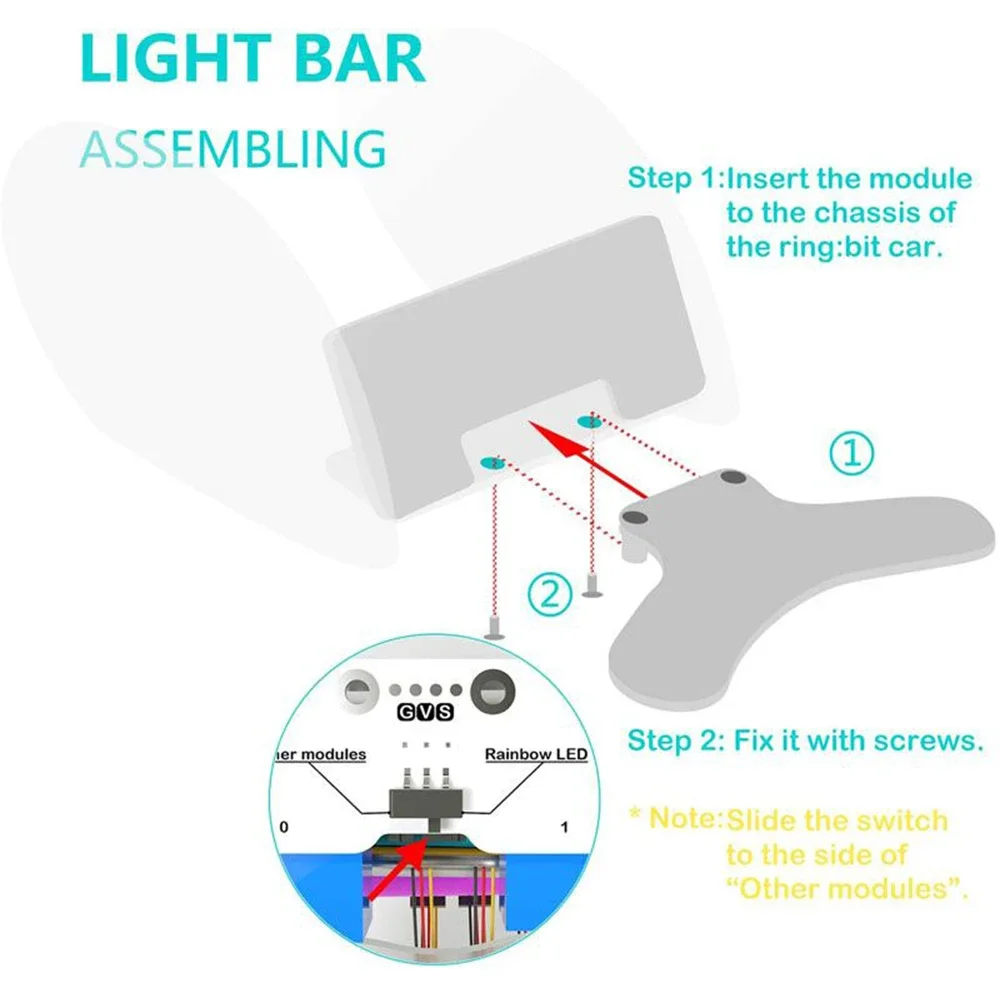 Barre lumineuse LED pour enfan - Microbit Robot avis et prix