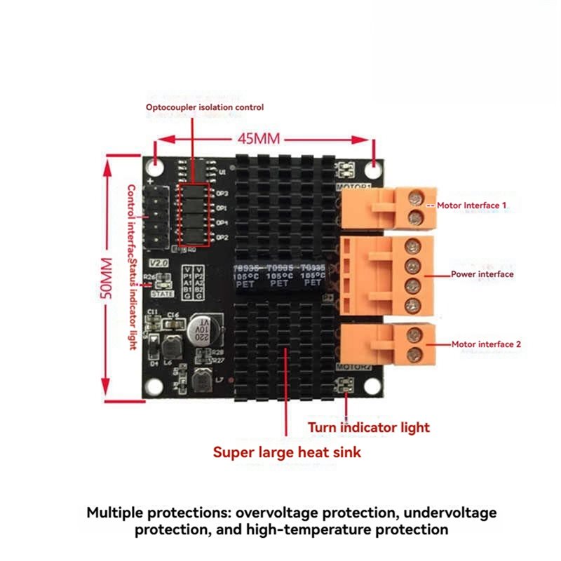 Module de commande de moteur à - L298N Module avis et prix