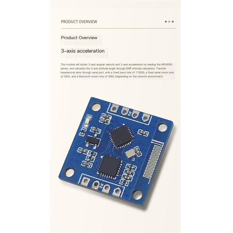 Module de capteur d'accéléromè - Accelerometer Mpu6050 avis et prix