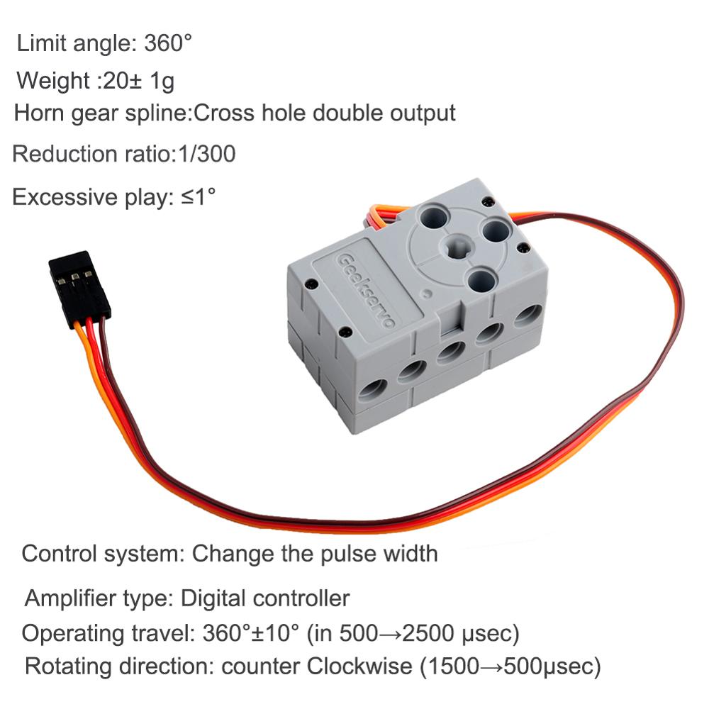 1/2/4 pièces Servo Geek 2KG 36 - Microbit avis et prix
