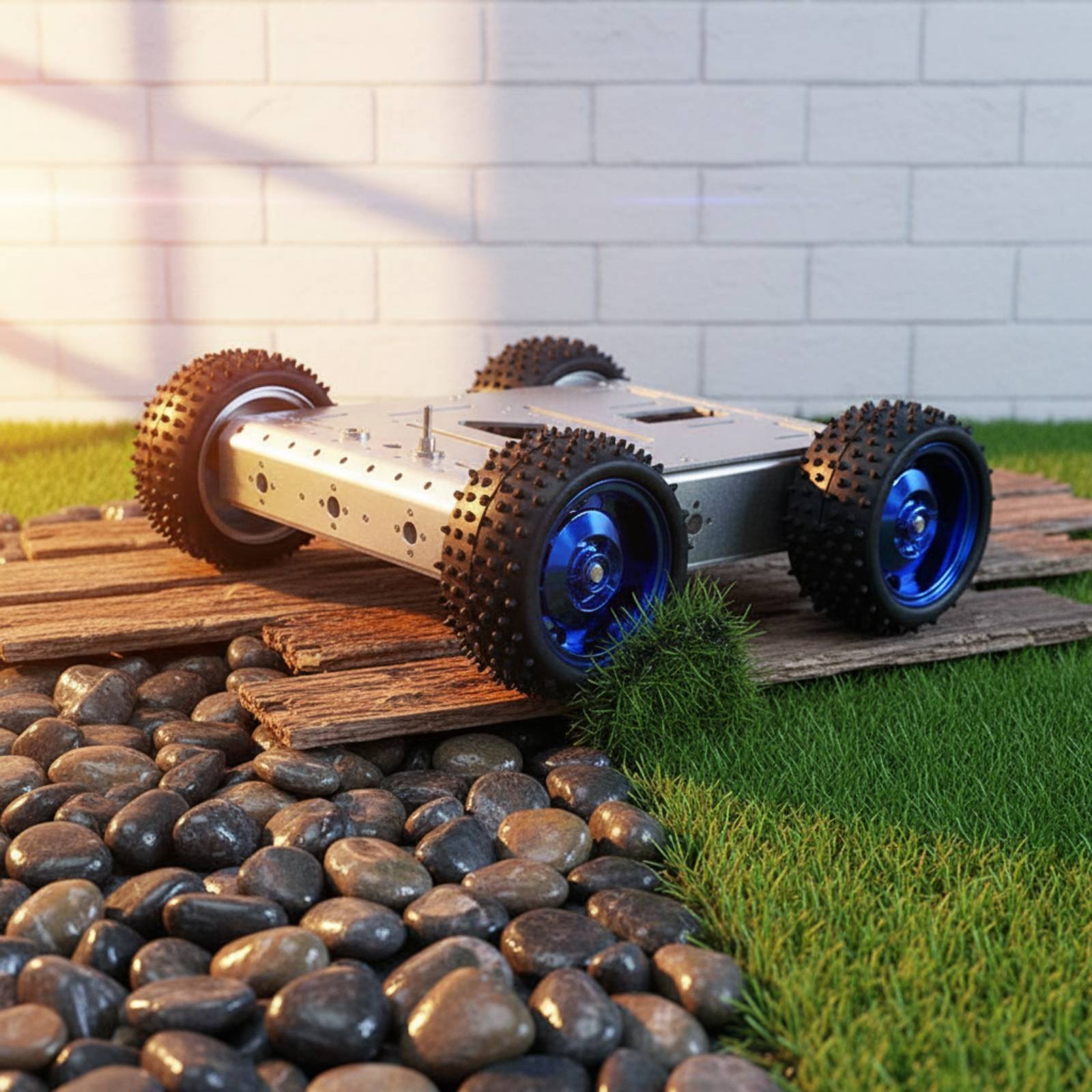 Châssis de voiture intelligent - Robot Car Kit avis et prix