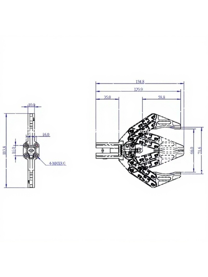 Pince robotique électrique 5V  - Robot Gripper Claw avis et prix