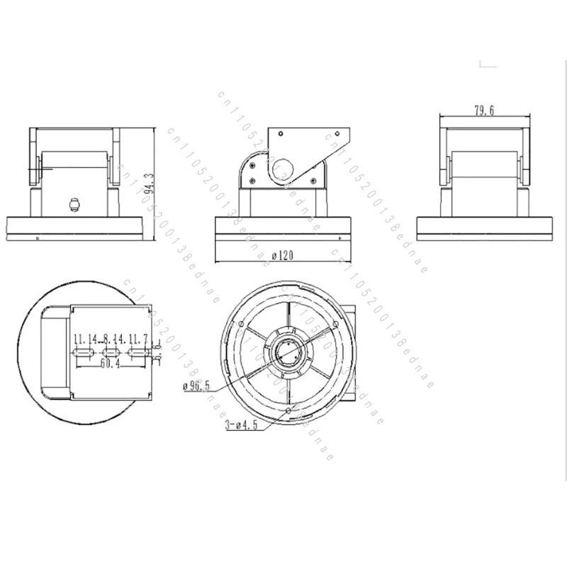 Support de caméra de surveilla - Pan Tilt Bracket avis et prix