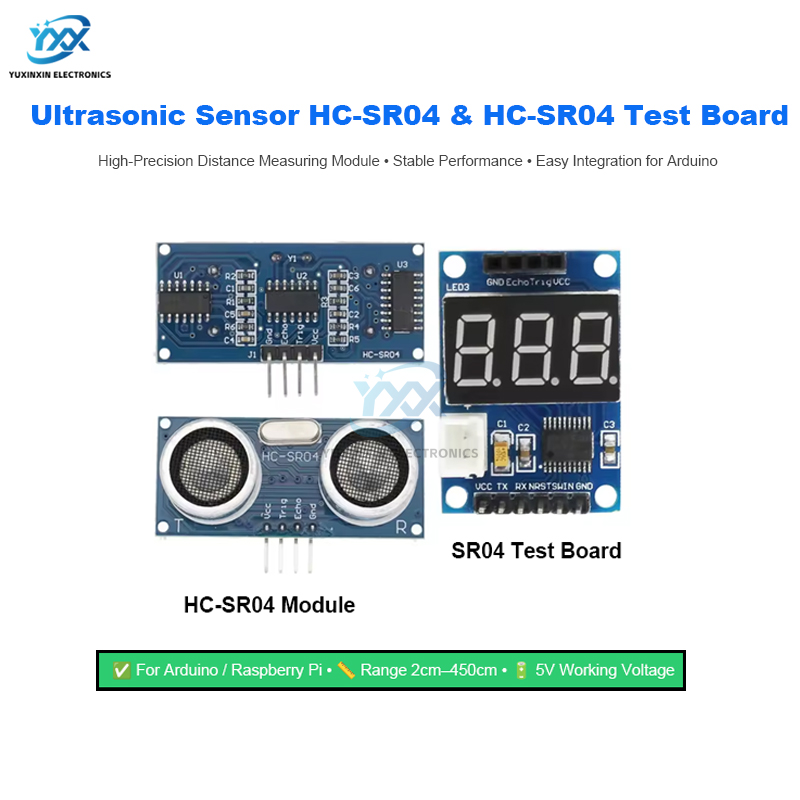 Capteur à ultrasons HC-SR04 HC - Ultrasonic Distance Sensor avis et prix