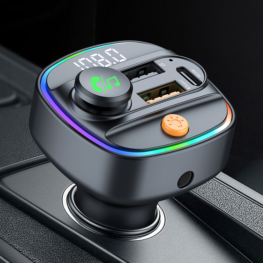 Transmetteur FM Bluetooth 5.4, - Robot Bluetooth Car avis et prix