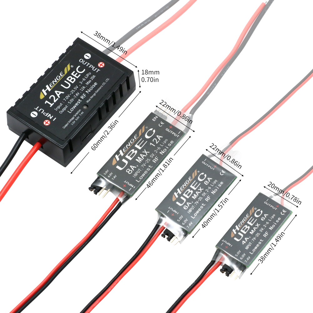 HENGE BEC 4A 6A 8A 12A UBEC 5V - Tracked Robot Chassis avis et prix