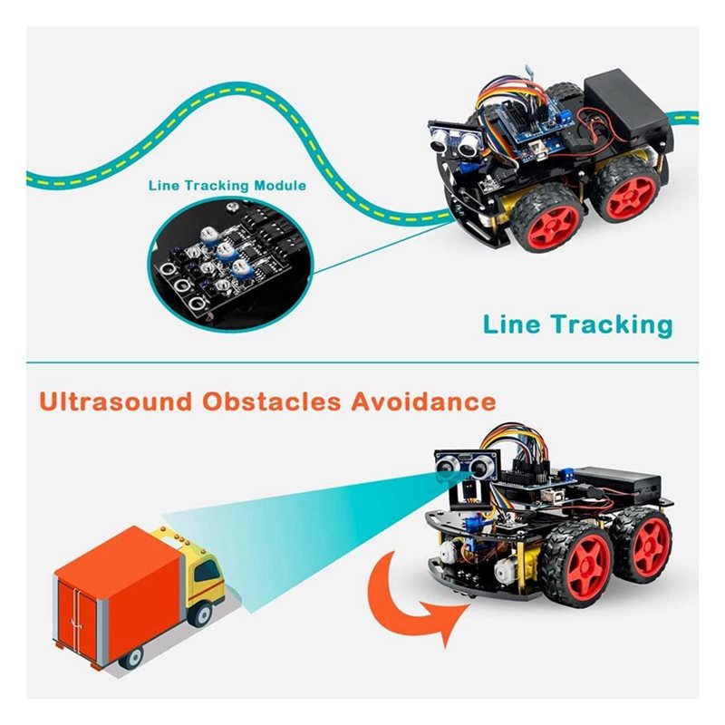 Kit de voiture robot intellige - Robot Car Kit avis et prix